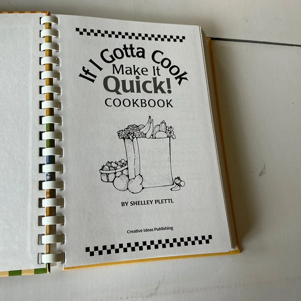 If I Gotta Cook Make It Quick Cookbook Shelley Plettl 500+ Recipes Slow Cooker